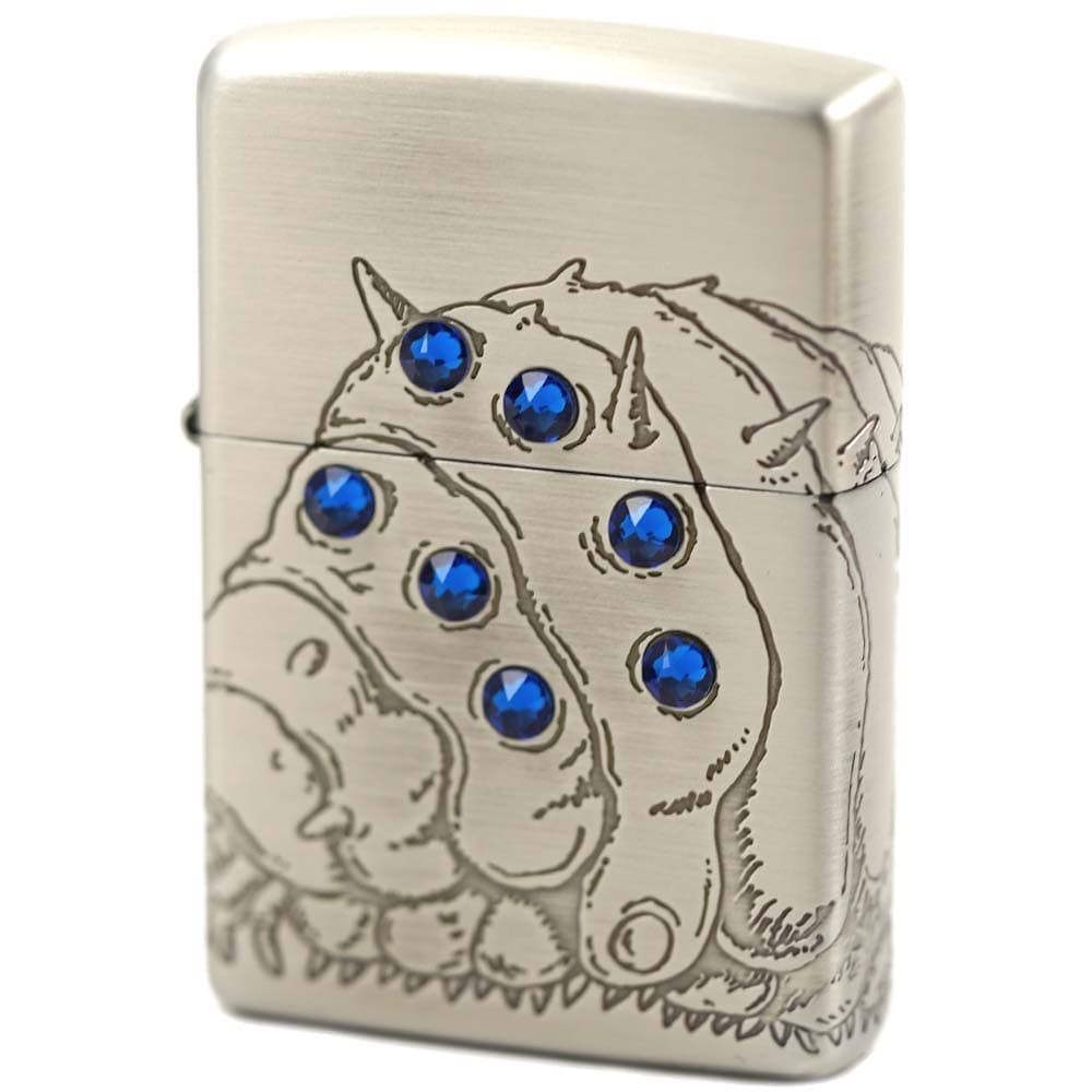 ジッポ ジッポライター オイルライター スタジオジブリ 風の谷のナウシカ 青目王蟲 オウム 喫煙具 シルバー ZIPPO NZ-32