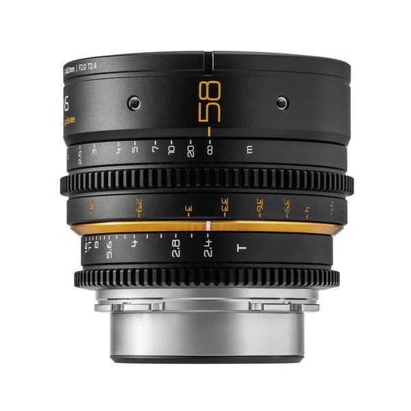 毒鏡 DL-MP58-PL-B ブラック DULENS APO MiniPrime 58mm T2.4 単焦点シネマレンズ PLマウント