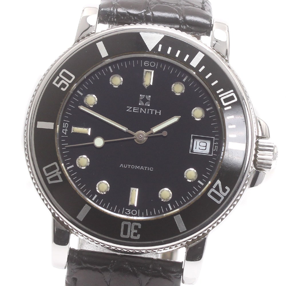 ゼニス ZENITH 02.0370.462 レインボー デイト 自動巻き メンズ _871967【中古】