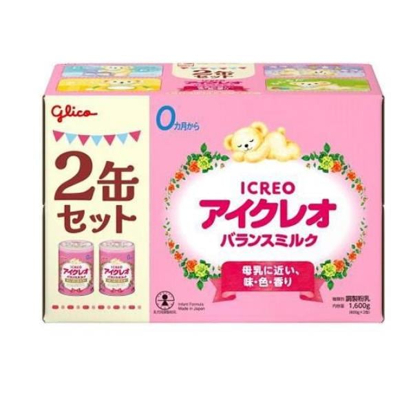 アイクレオ バランスミルク 1600g (800g×2缶セット)