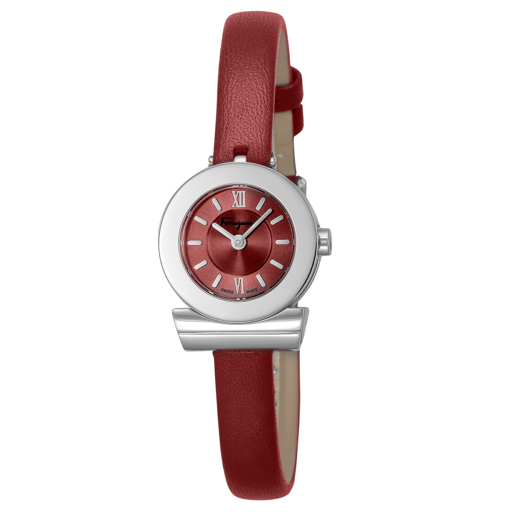 【腕時計】 Ferragamo(フェラガモ) GANCINO / ガンチーニ レディース レッド クォーツ SF4302121 時計 ブランド