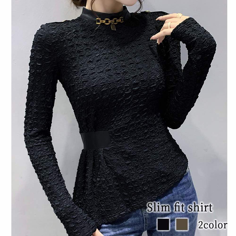 ブラウス レディース スリムフィットシャツ 高品質 長袖 人気 フォーマル 白 事務服 厚手 黒 オフィス レース シフォン フリル おしゃれ ボウタイ Tシャツ カジュアル ブランド きれいめ ノー