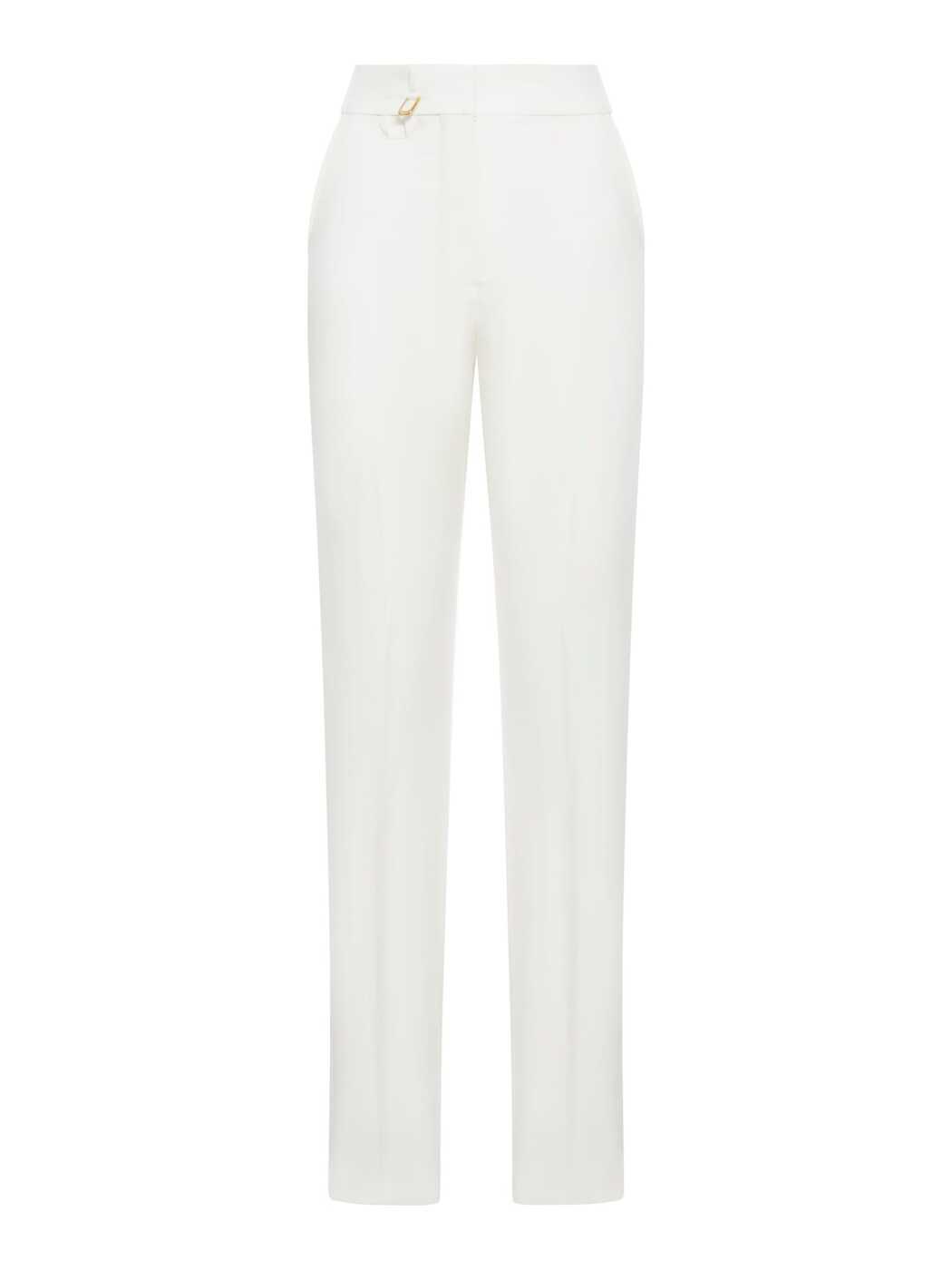 243PA0381359100 WHITE ホワイト 秋冬2024 パンツ レディース ia