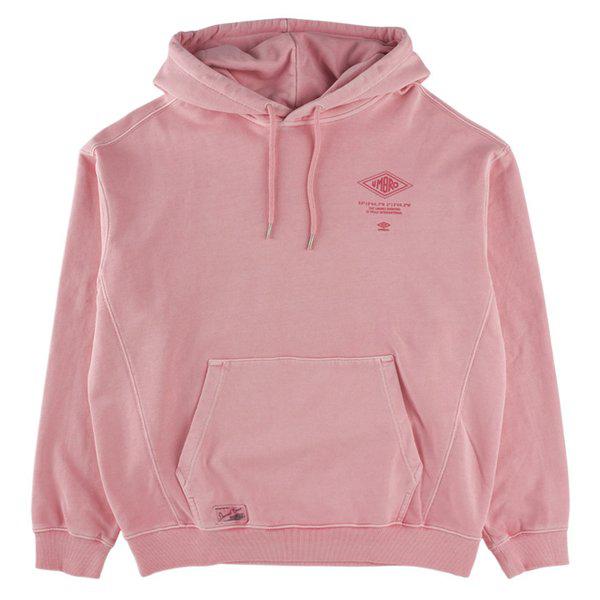 ウェイファインダー ガーメントダイイング フードTシャツ UQ121CHD11-PNK0