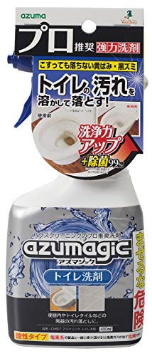 他サイト： アズマ工業(Azuma Industrial) 洗剤 アズマジックトイレ洗剤 正味量:400 トイレの黄ばみ・尿石を擦って落とす CH857の商品画像