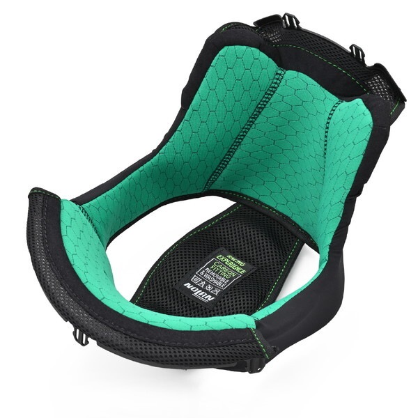 D48773 NOLAN ヘルメット X-804RS用 補修品 センターパッド Lサイズ用