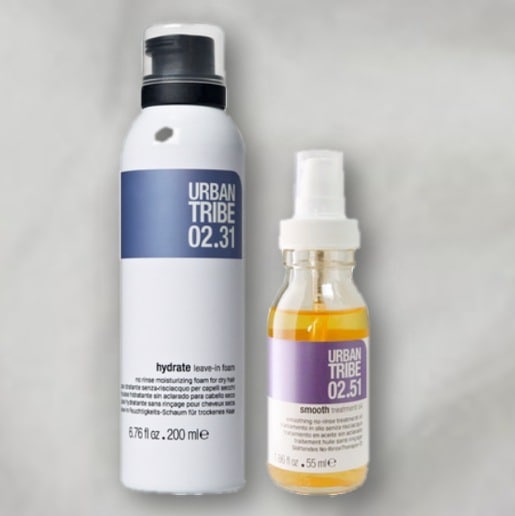 Hydrate leave in foam No wash Treatment 200ml / Smooth treatment oil 55ml