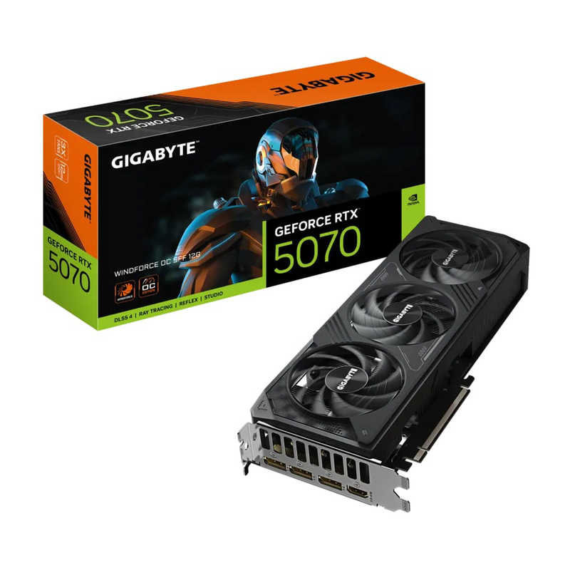 GIGABYTE　ビデオカード ［GeForce RTXシリーズ / 12GB］　GV-N5070WF3OC-12GD