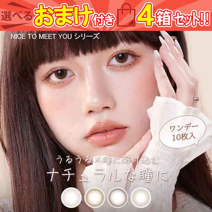 4箱40枚(10枚入×4)カラコン 1day ジョイトゥジョイ ワンデー 度あり 度なし カラーコンタクトレンズ JOY TO JOY 14.1mm