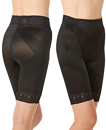 骨盤スリムスタイルショーツ 2枚組 (ブラック2枚, Ｌ)