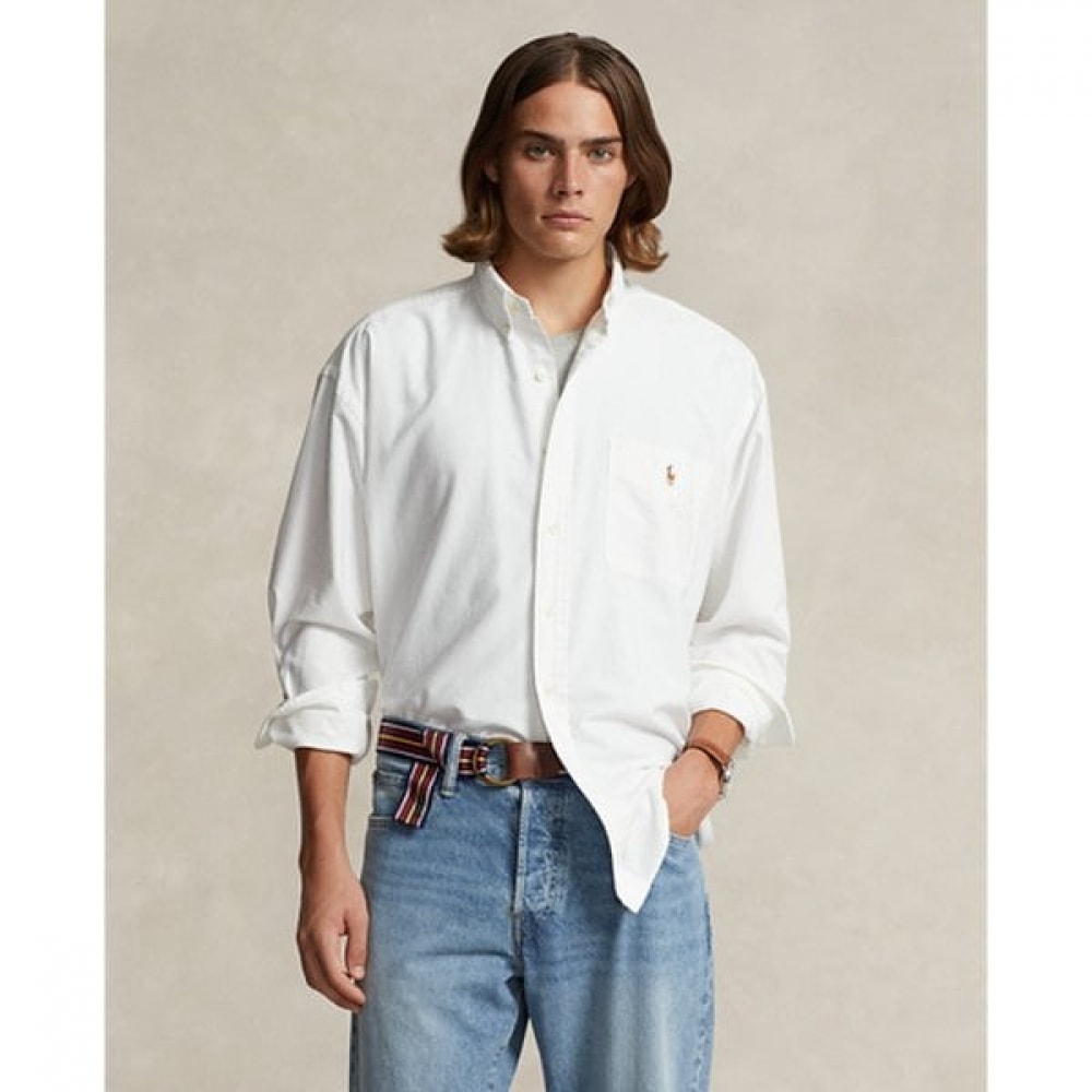 ポロ ラルフ ローレン メンズ ビッグフィット オックスフォード シャツ MNPOWOV16823117100