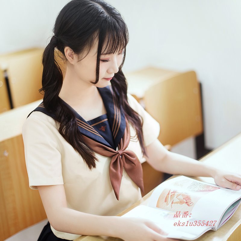 大きいサイズ JK制服 大人の上質 高校生 学生服 制服 プリーツスカート入学式 セーラー服 文化祭 学院風