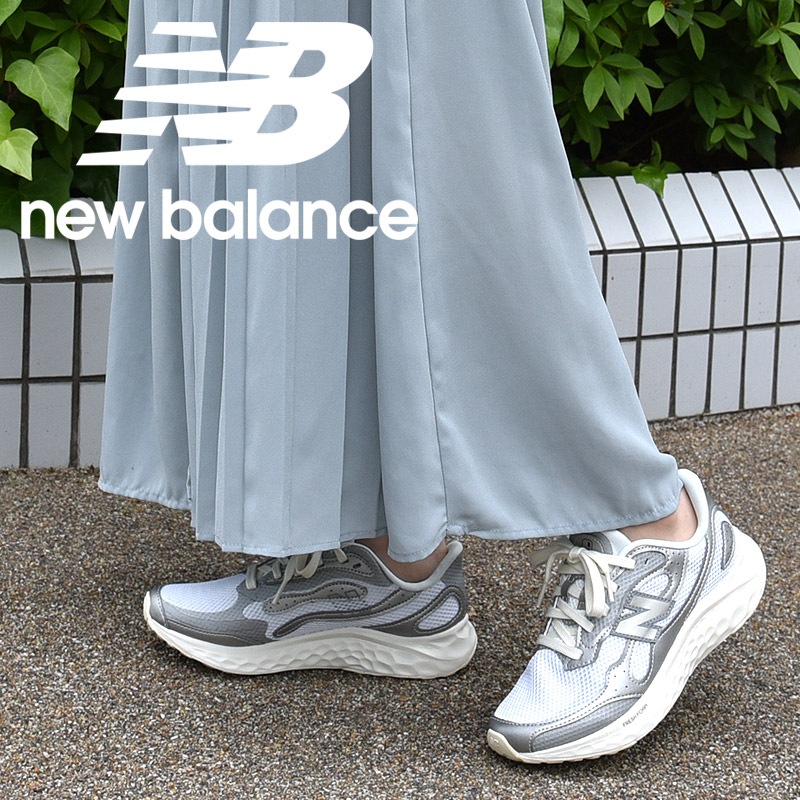 Fresh Foam Arishi v4 WARIS TS4 銀 スニーカー レディース アリシ スポーツ 靴 シューズ ローカット カジュアル ファッション ウィズD WARISTS4