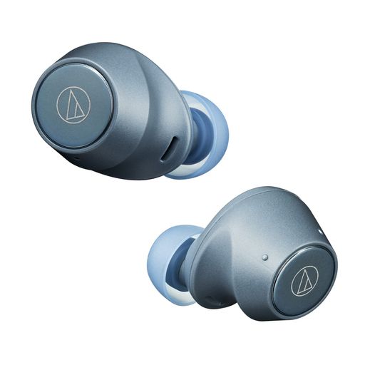 オーディオテクニカ ATH-CKS30TW BL ワイヤレスイヤホン BLUETOOTH 【完全ワイヤレスイヤホン / 重低音 / IP55 防水防塵規格 / マルチポイント対応 / 小型軽量 / 最