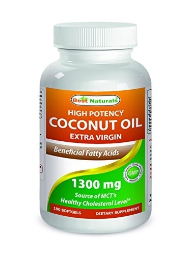 い出のひと時に とびきりのおしゃれを Best Naturals Extra Virgin 日本産 Coconut 180 mg Softgels 1300 Oil