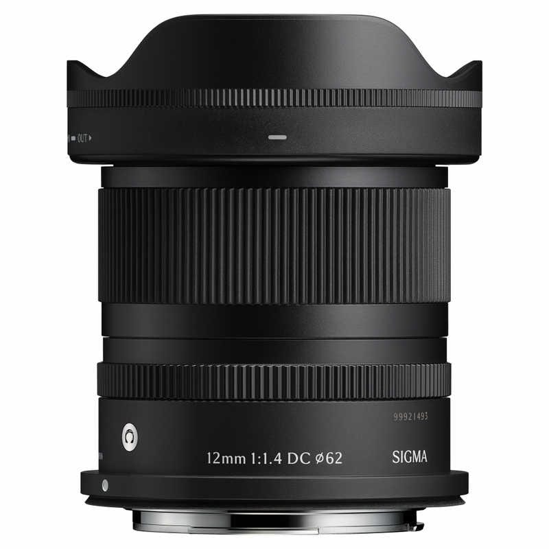 シグマ　カメラレンズ 12mm F1.4 DC Contemporary ［キヤノンRF / 単焦点レンズ］　12MMF1.4DC（C）