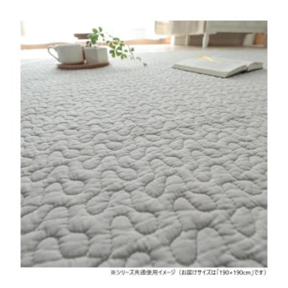 グラムスタイル イブルロアン グレー 綿100％ 190x190cm 「GSCD206614」