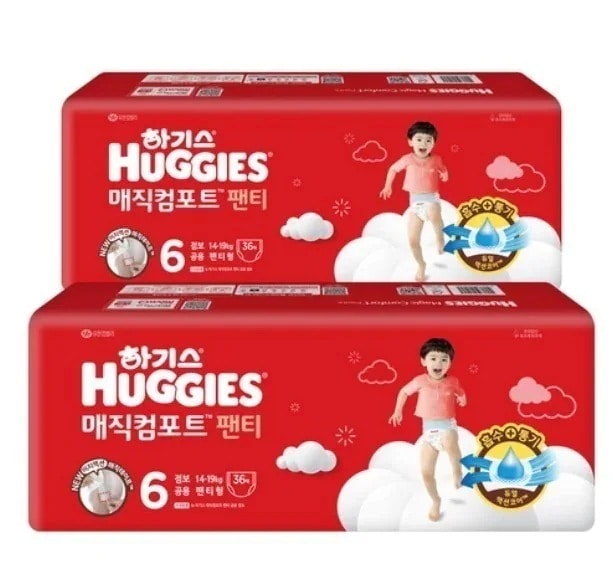 マジックコンフォート パンツ型 おむつ 男女共用 6 段階（14 ~ 19 kg）72枚 / 4 段階(9~13 kg)100枚, 5 段階(11~16 kg)84枚