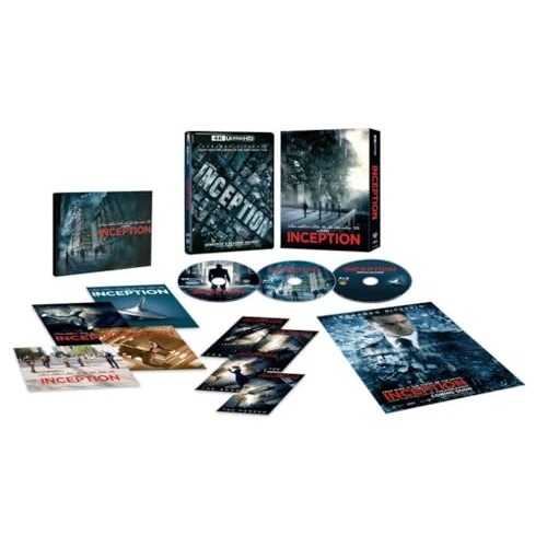 インセプション 4K UHD + ブルーレイ セット(3枚組/ペーパープレミアム.. ／ レオナルド・ディカプリオ (4K ULTRA HD) 10008-58338