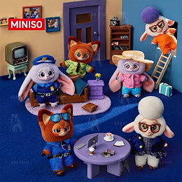 MINISO ズートピア SIT NICELY シリーズ フィギュア10個セット MINISO ズートピア SIT NICELY シリーズ フィギュア10個セット