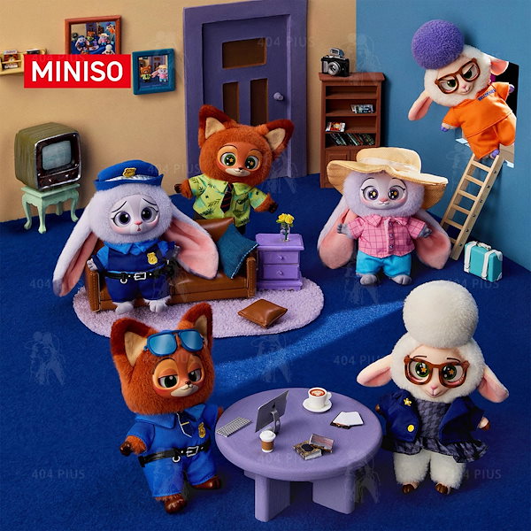 TOPTOY MINISOのズートピアシリーズ TOPTOY MINISOのズートピアシリーズ