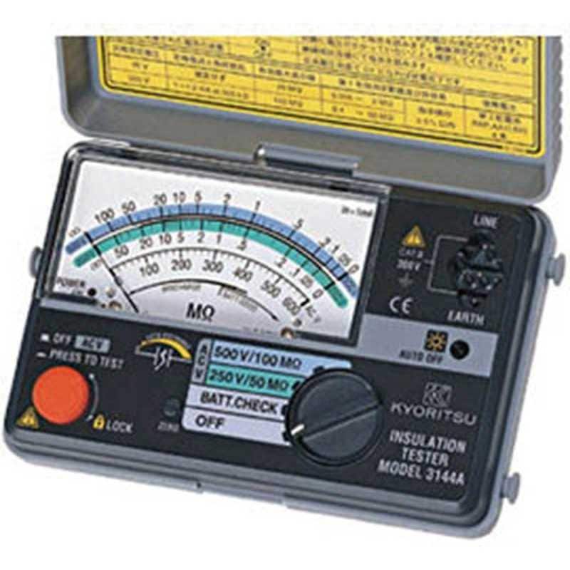 共立電気計器　2レンジ小型絶縁抵抗計　MODEL3144A