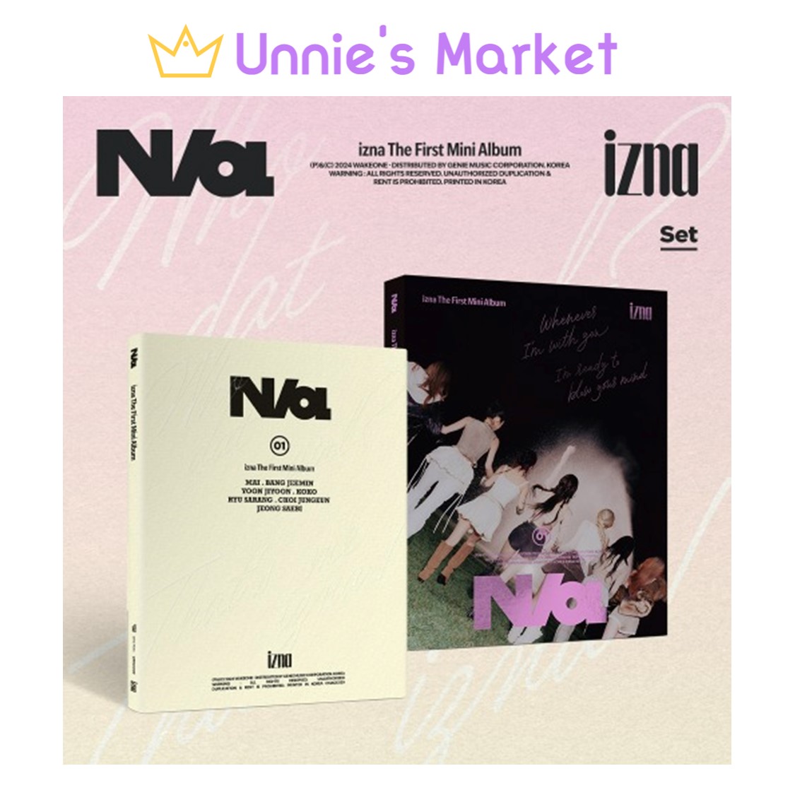 [SET] izna - N/a The First Mini Album