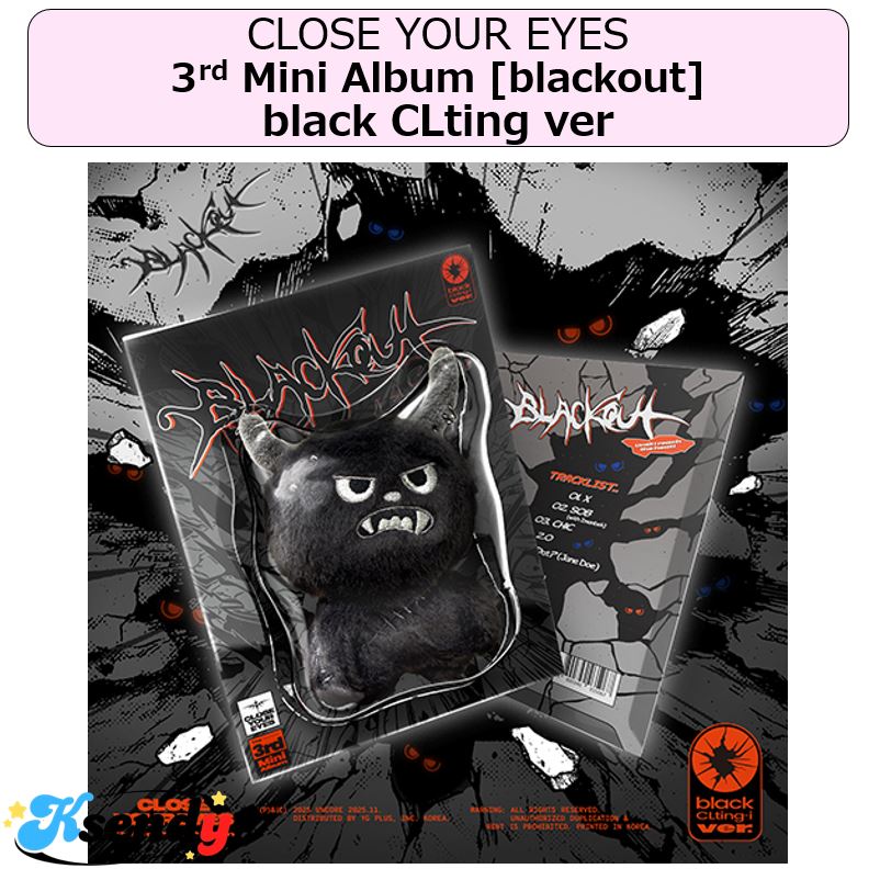 Qoo10] CLOSE YOUR EYES BLAC : KPOP