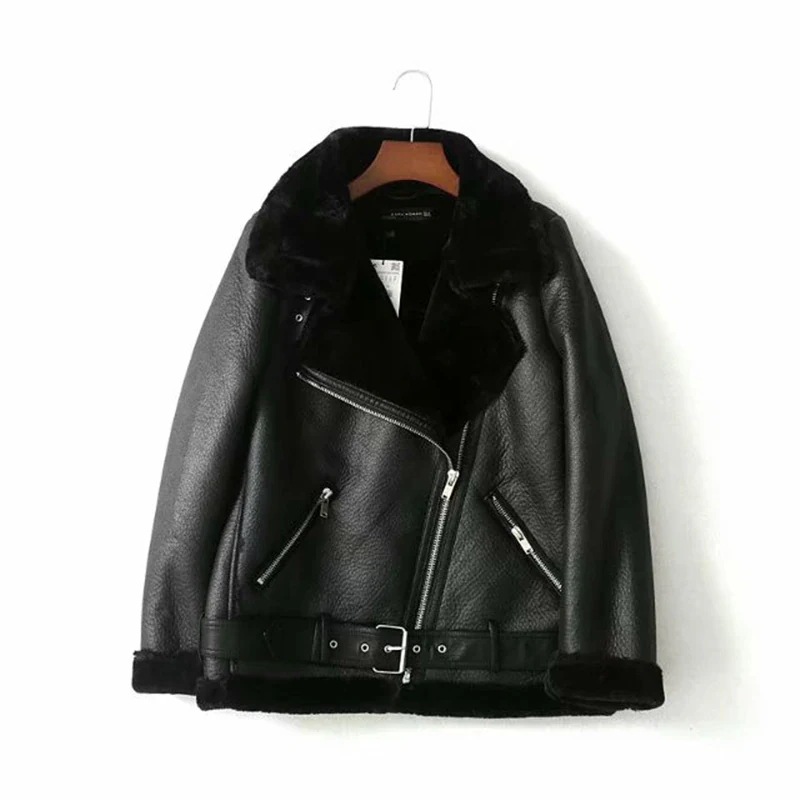 秋冬 ライダース アウター レ今週の割引は 25% オフですディースショート丈 PUジャケット 裏ボア 革ジャン レザージャケット 暖かい 保温防寒