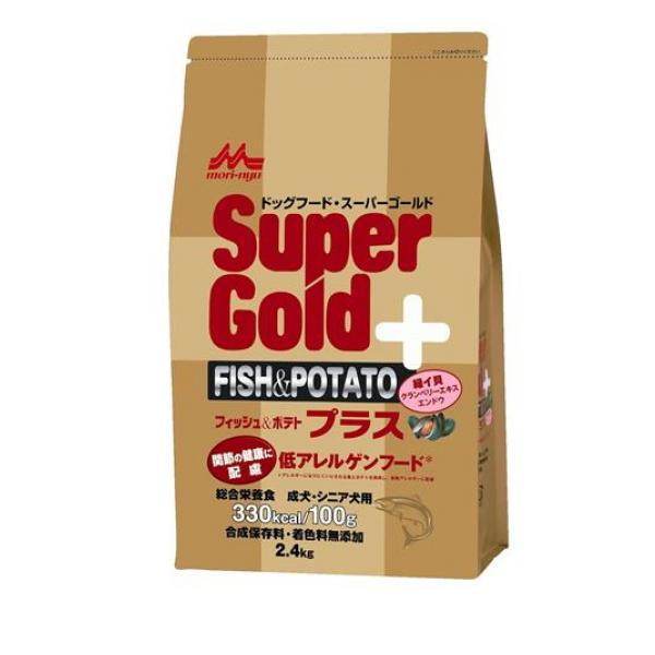 森乳 フィッシュ&ポテト プラス 関節の健康に配慮 2.4kg