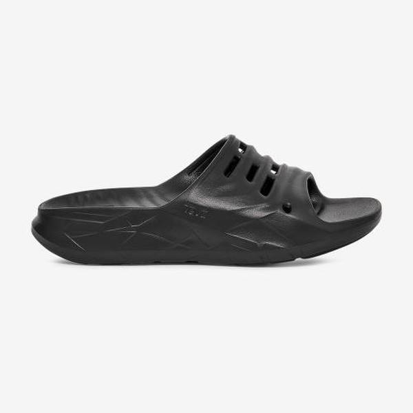 [TEVA] アプレトレイル スライド 女性 コンフォート 滑り止め スライド スリッパ STVF2516790-BLK