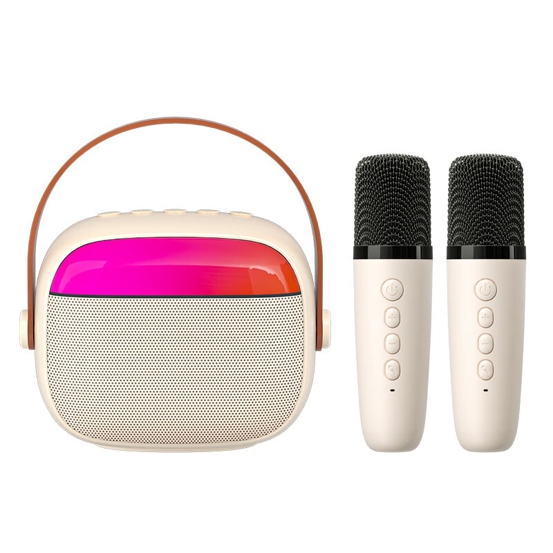マイクとオーディオ統合カラオケマイクホーム ktv オーディオセットホーム音声ワイヤレスデスクトップ Bluetooth スピーカー屋外ポータブル子供のエンターテイメント歌アーティファクト