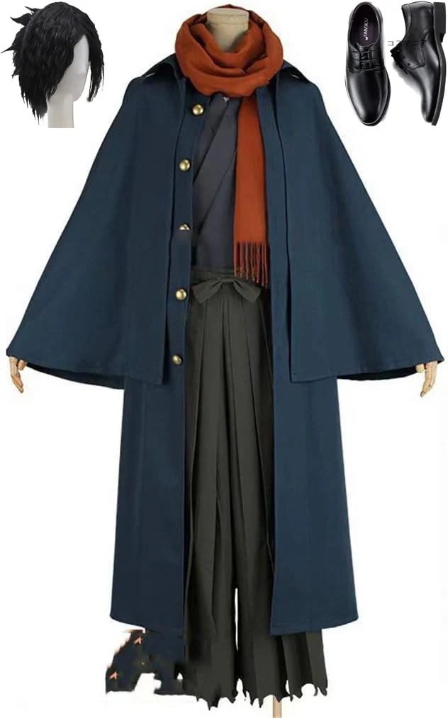 大人気岡田以蔵 霊基再臨 第一段階 ぐだぐだ帝都聖杯奇譚 コスプレ用衣装 クリスマス ハロウィン イベント 仮装 コスチューム ウィッグ 靴 追加可