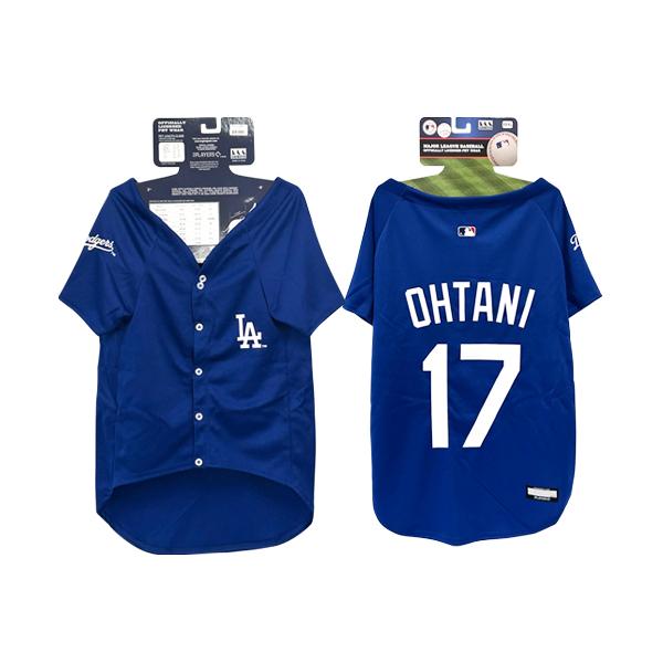 MLB公認 ロサンゼルス ドジャース 大谷翔平選手モデル ユニフォーム ジャージ ブルー