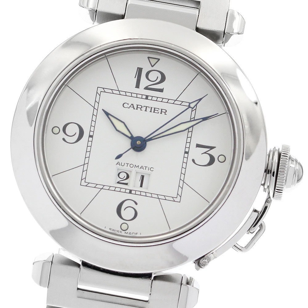 カルティエ CARTIER W31055M7 パシャC ビッグデイト デイト 自動巻き ボーイズ _898229【中古】