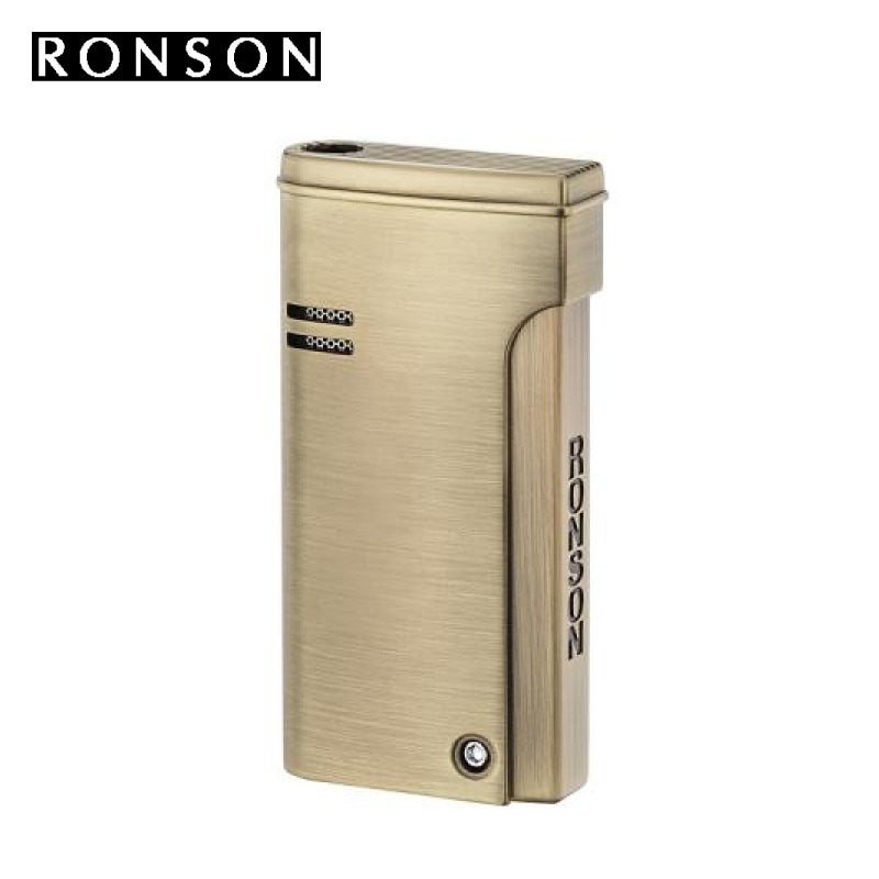 【即納】 正規品 RONSON ロンジェット R29-1010(R29-0001） ブラスサテン ガスライター