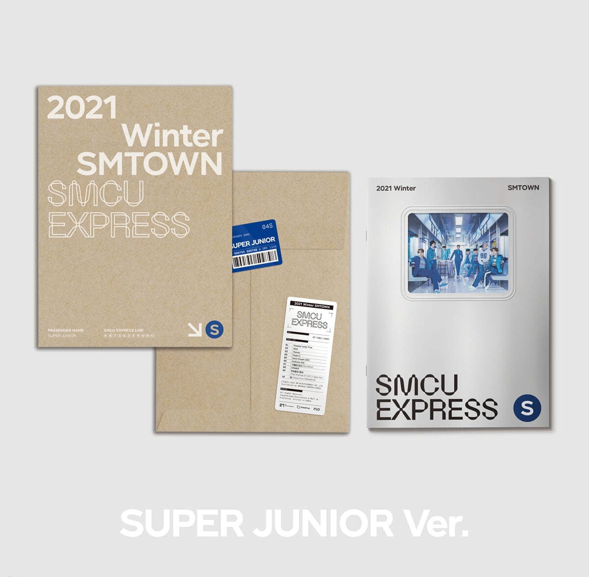 (未開封新品) (CD)スーパージュニア SUPER JUNIOR 2021 Winter SMTOWN SMCU EXPRESS