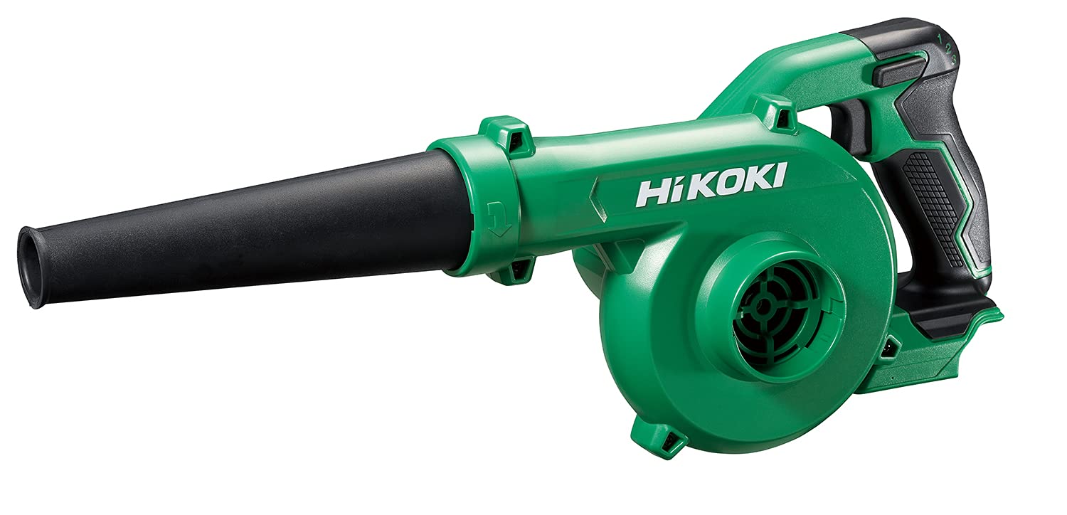 14.4V 18V 兼用 充電式 ブロワ 大風量 低振動 風量3段切替+無段変速スイッチ 蓄電池・充電器別売り RB18DC(NN) グリーンブラック