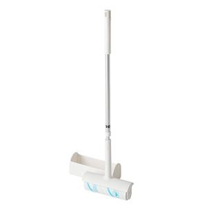 (20個セット) (レック 激落ちくん) 粘着クリーナー (本体伸縮) ロング柄タイプ カーペット専用 スゴ技カット (掃除用品)