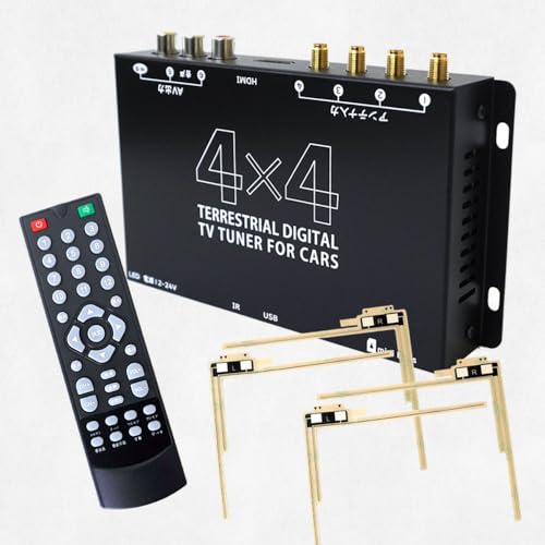 車載地上デジチューナー HDMI対応 高精細度 12V*24V対応 フルセグ ワンセグ自動切換「DT