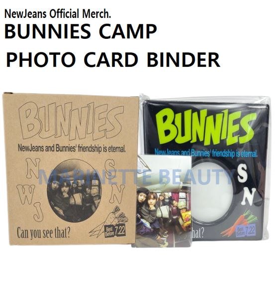 Newjeans Bunny camp ( トレカセット+バインダー) 今季人気の商品