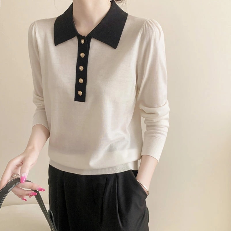 タートルネック レディース セーター ハイネック 長袖 ショート丈 ニット トップス ファッション プルオーバー 春秋冬 ニットセーター ストリート vネック 兎柄 暖かい リブニット ニットソー 大