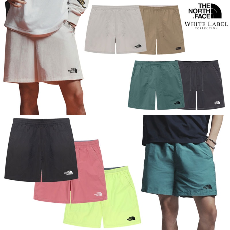 韓国正規品 NS6NR04 ユニセックス 軽量 五分丈 ハーフパンツ [7カラー] ひざ丈 ナイロンパンツ 水遊び プール 夏 キャンプ 6,516円