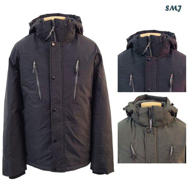 SMJ1684 メンズ パディング パーカー ウェロン 中年男性 冬 パディング