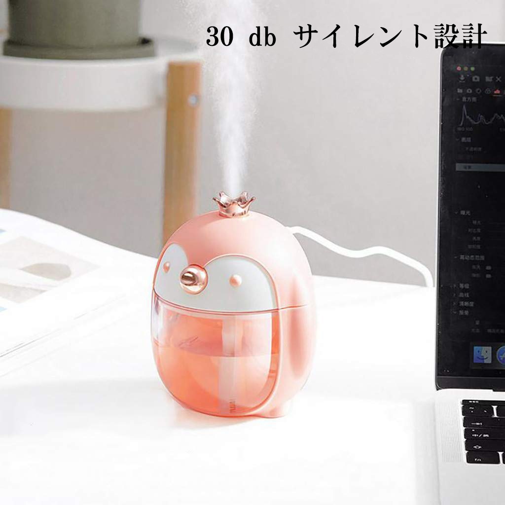 Qoo10 加湿器 卓上 おしゃれ加湿器 かわいい萌 季節家電