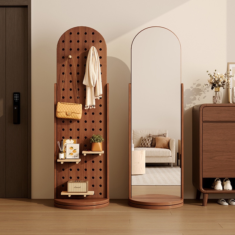 女の子のドレッシングミラーベッドルームベッドルームの女の子の床から天井までのミラーインスタイル家庭用3次元ホールボードdiyフリーラングスミラー