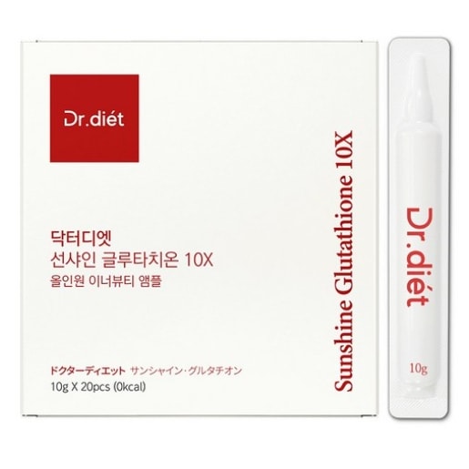 サンシャイン グルタチオン 10X オールインワン インナービューティーアンプル 20包 / 韓国サプリ 5,390円