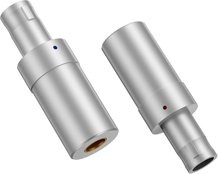 HD800-MMCX 変換プラグ イヤホンジャック オス メス 高純度銅 ゼンハイザー用 HD800SHD820HD800に適合する 2個セット( MMCX)