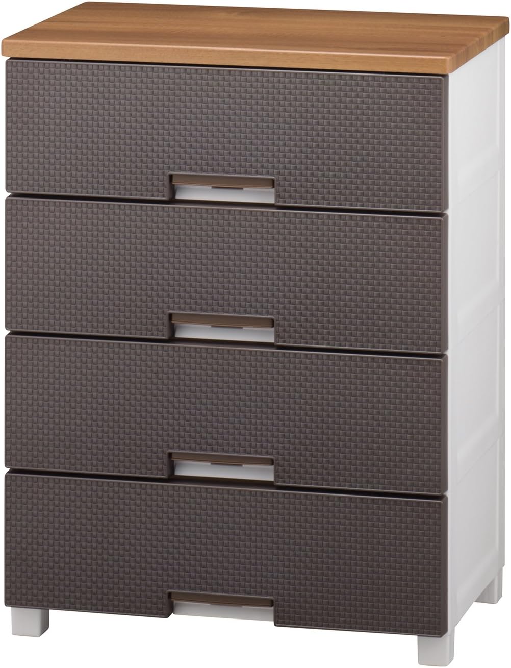 天馬(Tenma) 使いやすさを追求したお部屋をモダンなチェスト 日本製 完成品 フィッツプラスメッシュ 4段 特許取得済 引出しロック付きで抜け落ちを防ぐ スムーズな引出し 脚付き 木製天板 10,737円