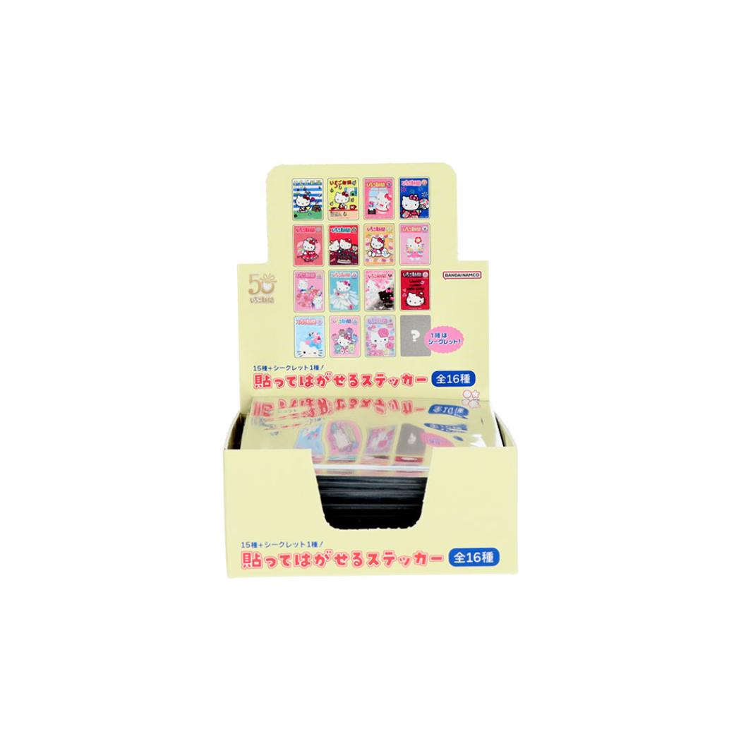 ハローキティ ダイカットシール 貼ってはがせるステッカー 全16種 16個入セット いちご新聞 5,610円